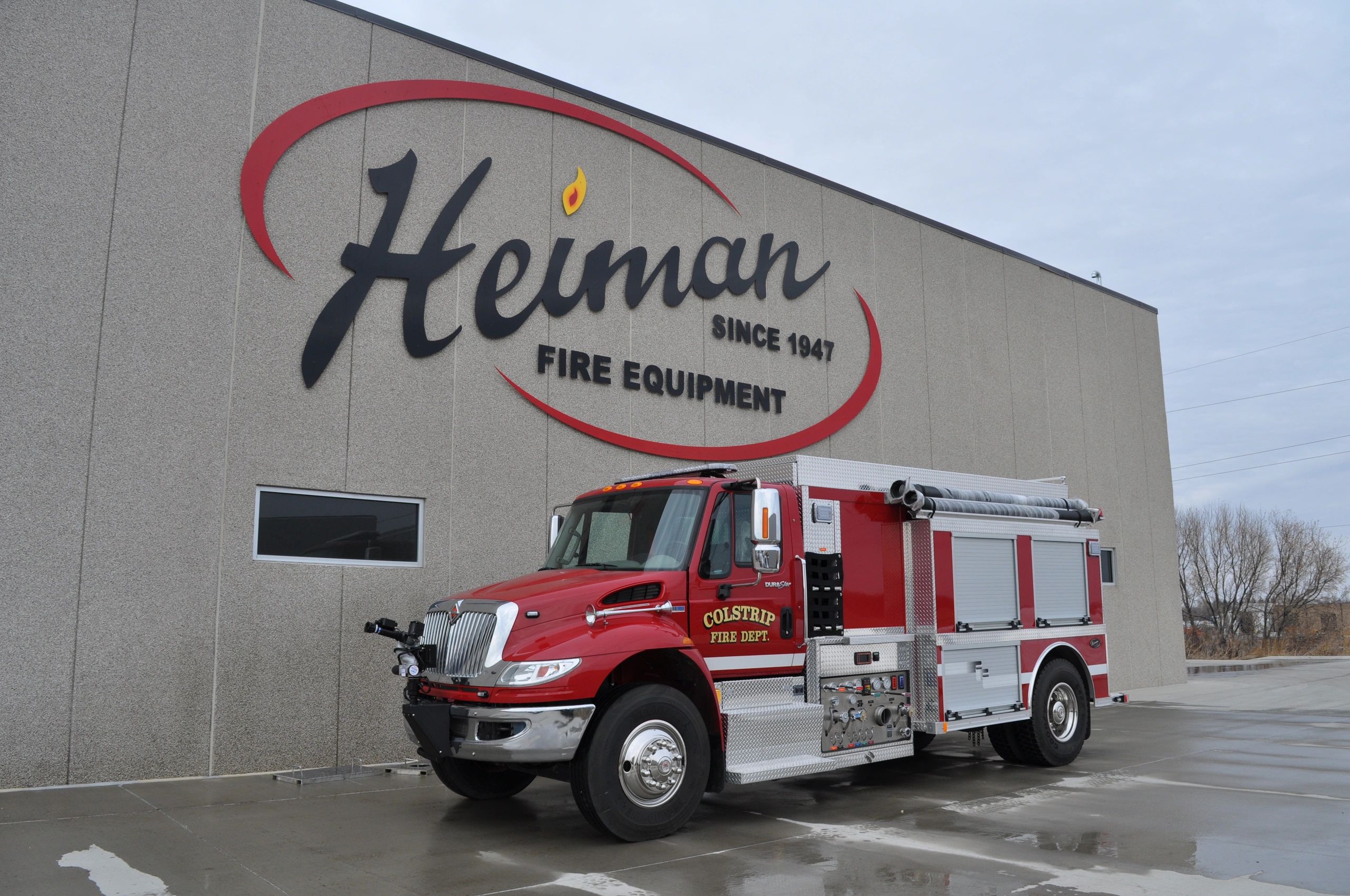 Colstrip, MT Fire Dept. Heiman Fire WaterKing
